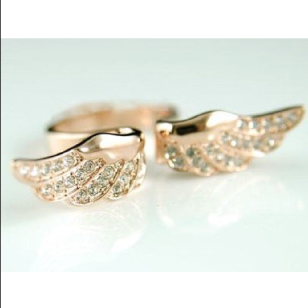 Spread Your Wings 18K Gold Plated Ring Size 6 / 7